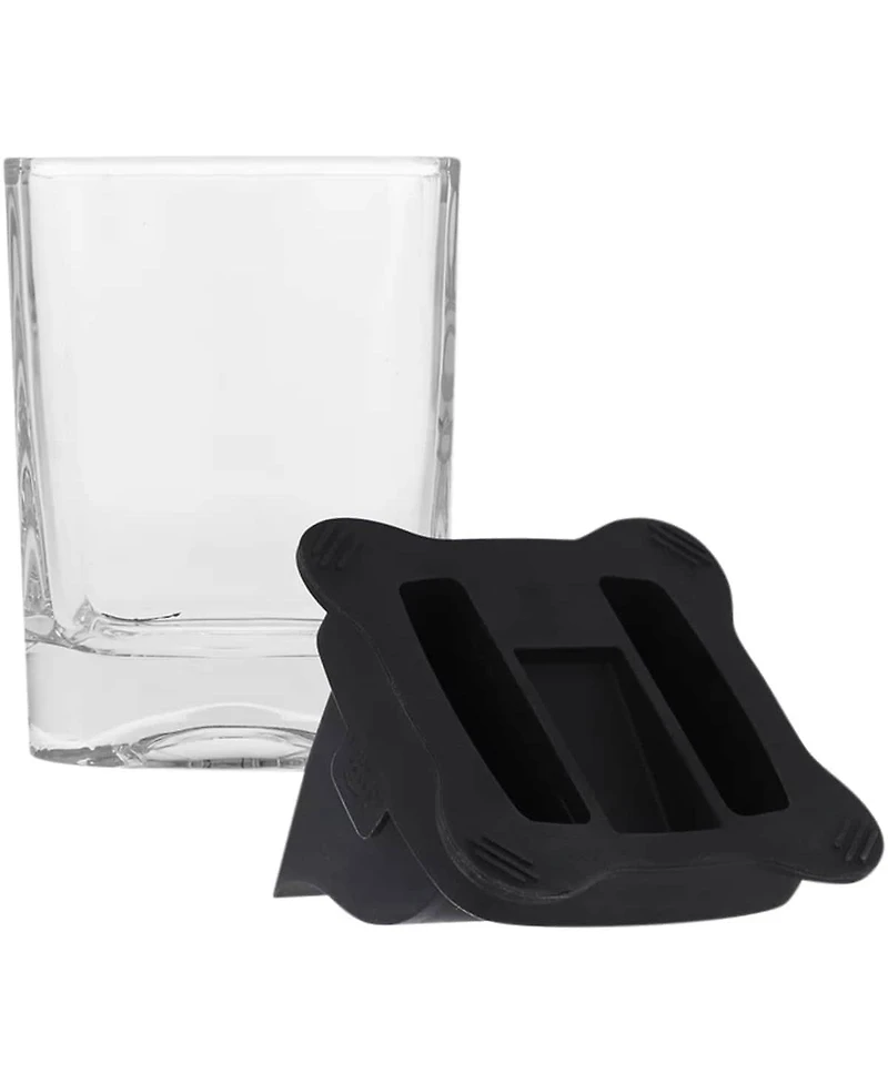 Indigo Falls Arkansas Razorbacks 10oz. Ice Wedge Glass