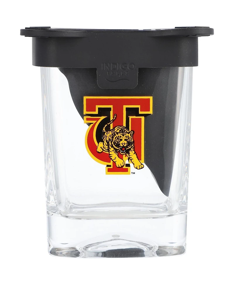 Indigo Falls Tuskegee Golden Tigers 10oz. Ice Wedge Glass