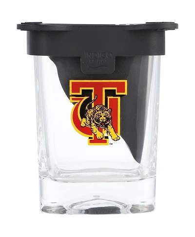 Indigo Falls Tuskegee Golden Tigers 10oz. Ice Wedge Glass
