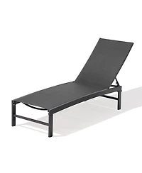 Pellebant Outdoor Patio Adjustable Chaise Lounge Chair
