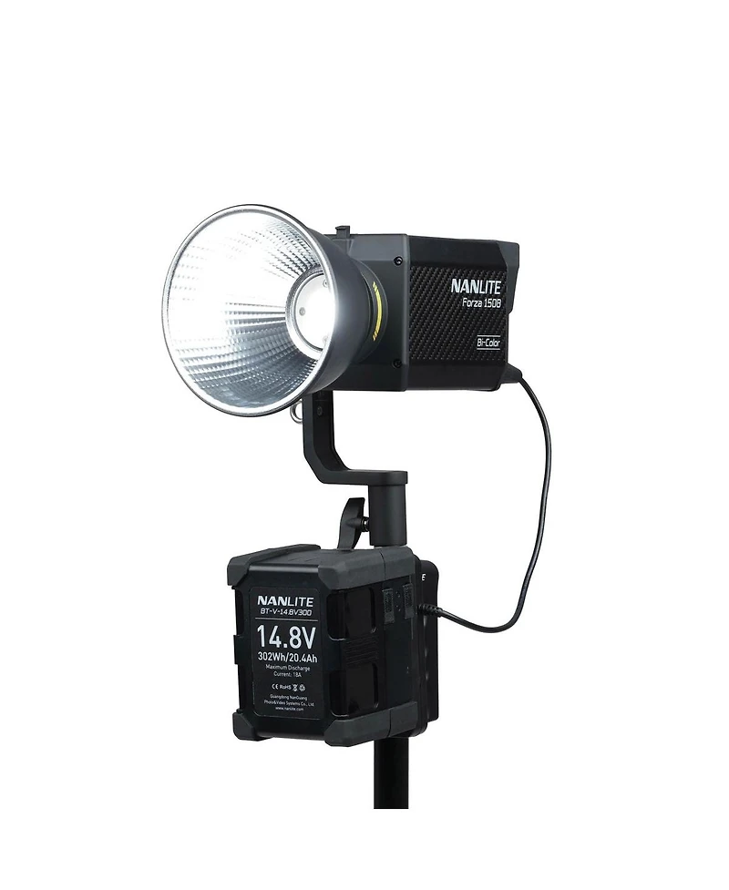 NanLite V-Mount Battery Grip for Forza 150B and Fc-120B