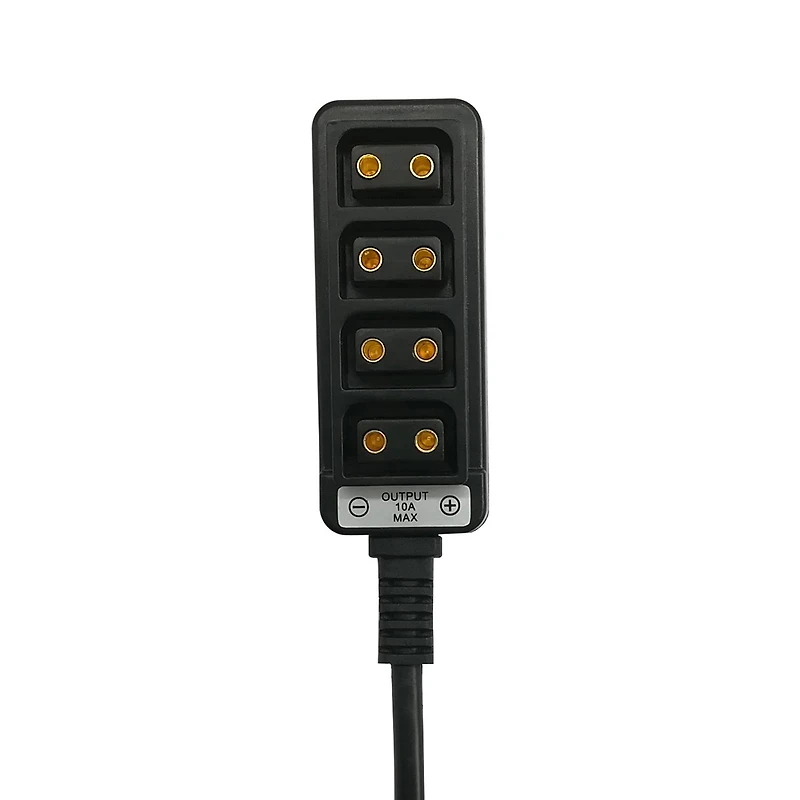 AndyCine D-Tap Male to 4-Ports D-Tap Female Straight Splitter Cable