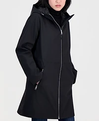 Calvin Klein Women's Hooded Anorak Long-Sleeve Coat, Created for Macy's