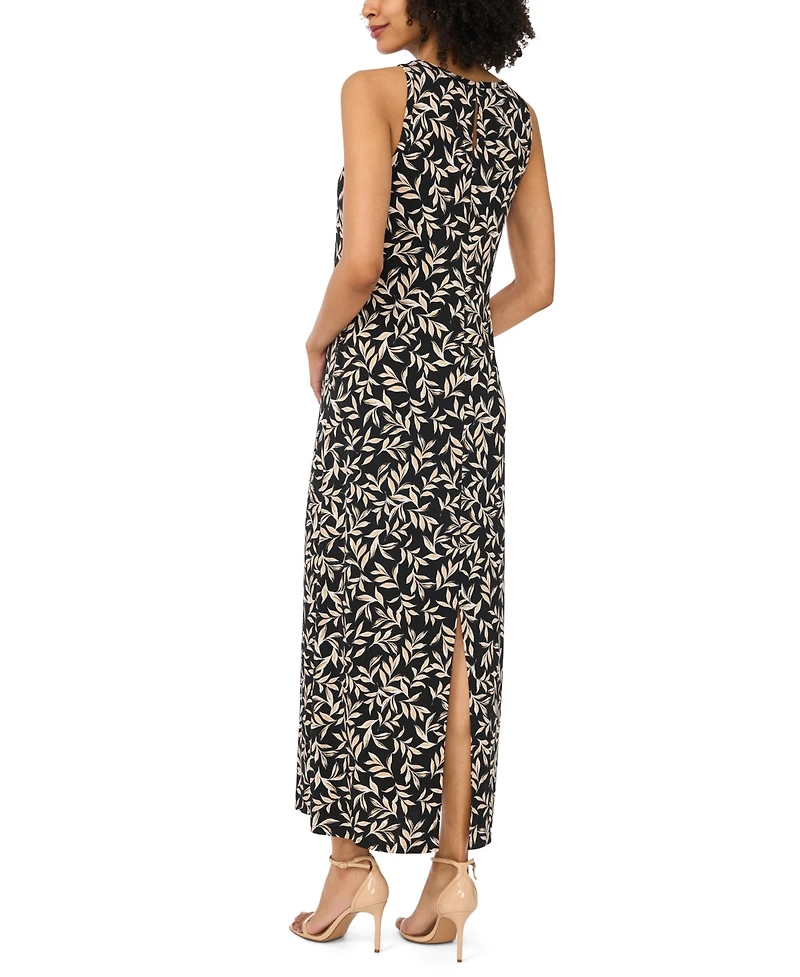 Vince Camuto Women's Crewneck Sleeveless Maxi Dress
