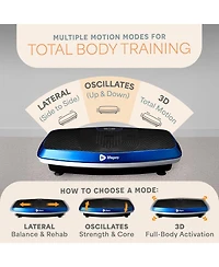 LifePro Hovert 3D Vibration Plate – Dual Motor Oscillation, Lateral & 3D Motion for Whole Body Fitness