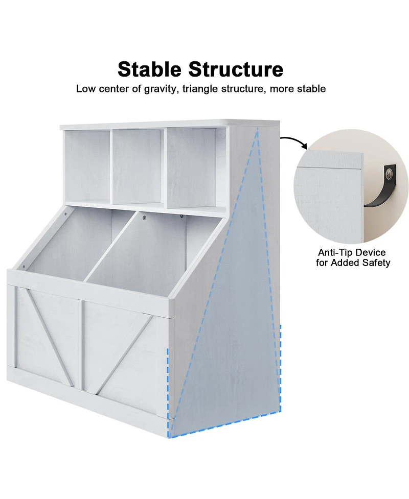 homfan Kids Toy Storage Organizer