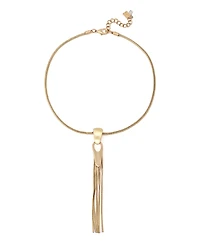 Robert Lee Morris Soho Gold Fringe Y Necklace