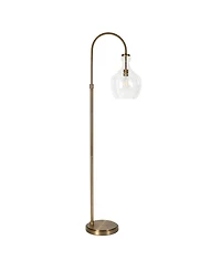Hudson & Canal Verona 70" Metal Arc Floor Lamp