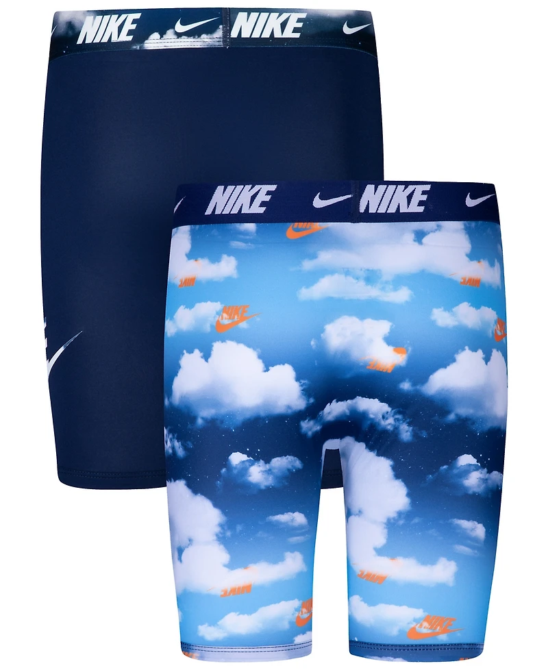 Nike Boys' 8-20 Printed Boxer Brief, 2-Pack