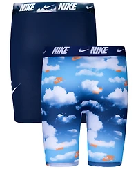 Nike Boys' 8-20 Printed Boxer Brief, 2-Pack
