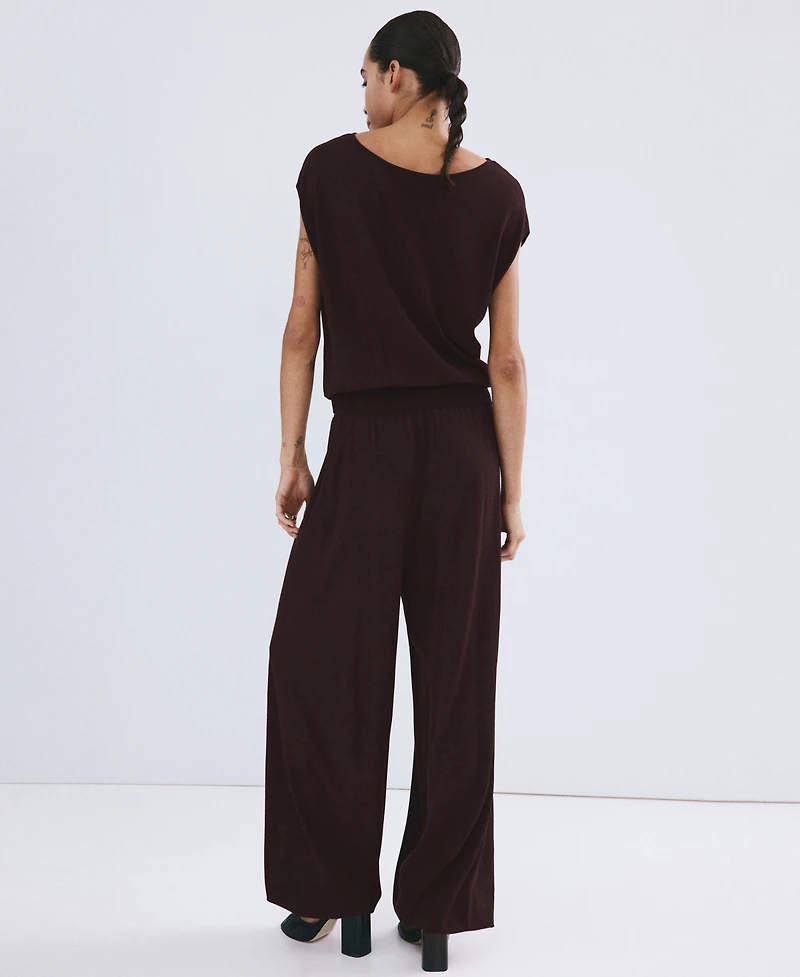 Mango Women's Knit Balloon Pants
