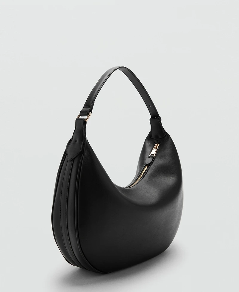 Mango Women's Oval Shoulder Bag