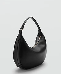 Mango Women's Oval Shoulder Bag