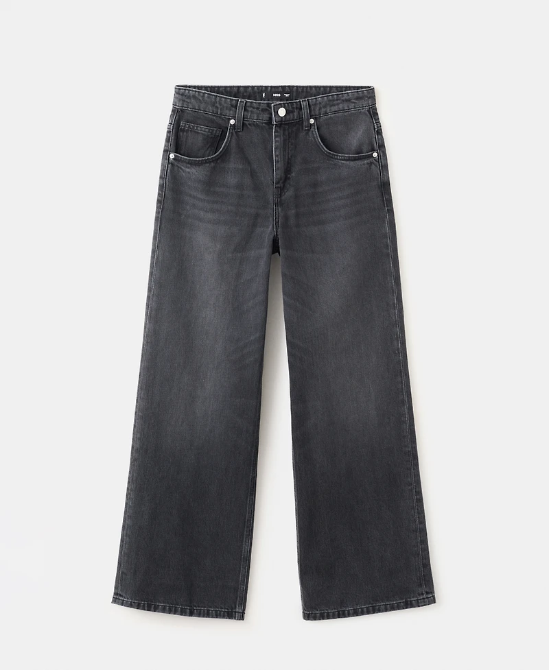 Mango Women's Mid-Rise Straight Jeans