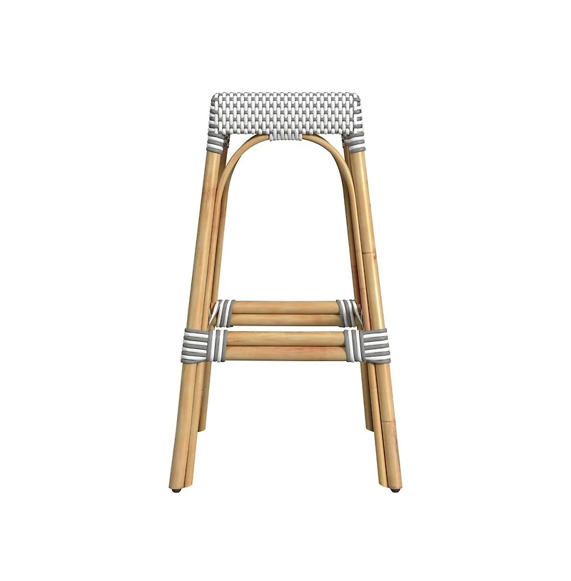 Butler Specialty Robias Rectangular Rattan Counter Stool