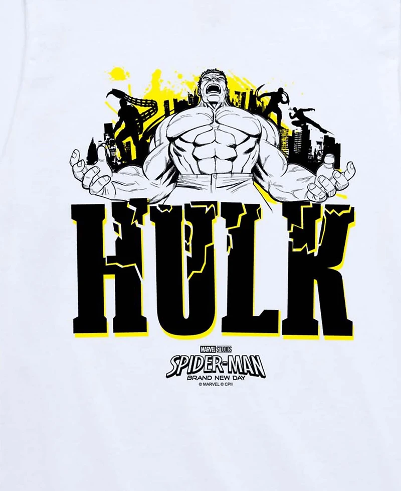 Marvel Boys' 8-20 Brand New Day Hulk Short-Sleeve T-Shirt