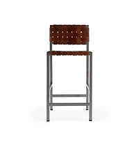 Butler Specialty Bromley Iron and Leather Counter Stool