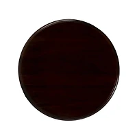 Butler Specialty Tia 18 in. W Round Wood Pedestal Side Table