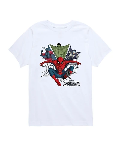 Marvel Boys' 8-20 Brand New Day Heroes Short-Sleeve T-Shirt