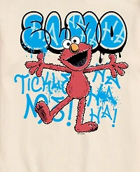 Airwaves Men's Sesame Street Streetwear Elmo Short-Sleeve Graphic T-Shirt