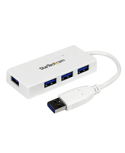 StarTech.com Portable 4 Port SuperSpeed Mini Usb 3.0 Hub