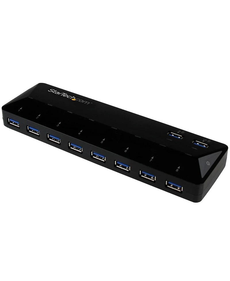 StarTech.com 10-Port Usb 3.0 Hub with Charge and Sync Ports