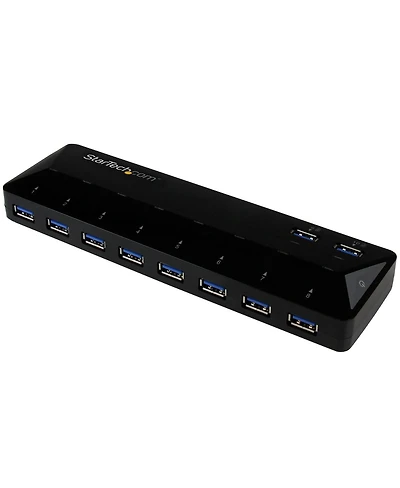 StarTech.com 10-Port Usb 3.0 Hub with Charge and Sync Ports