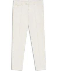 Boss by Hugo Men's Stretch-Cotton Poplin Tapered-Fit Pants