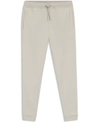 Boss by Hugo Men's Cotton-Terry Logo Patch Tracksuit Bottoms Pants