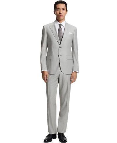 Boss by Hugo Men's Two-Piece Wool Blend Slim-Fit Suit