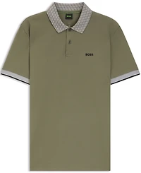 Boss by Hugo Men's Stretch Cotton Moisture Management Paddy Polo Shirt