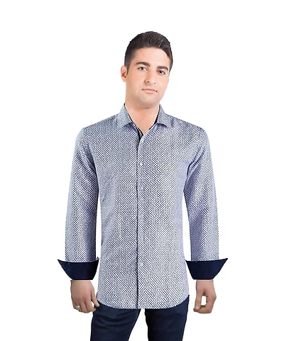 Elie Balleh Men's Slim Fit Paisley Shirt By
