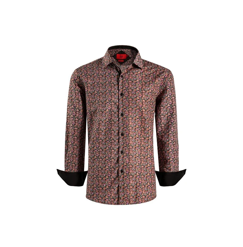 Elie Balleh Men's Slim Fit Paisley Print Button-Down Shirt By