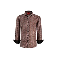 Elie Balleh Men's Slim Fit Paisley Print Button-Down Shirt By