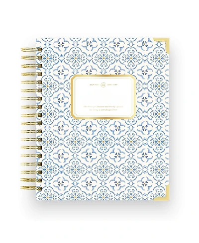 Gnuadz Academic Year Planner Weekly 2026-2027 Wirebound Tabs Stickers Ruler