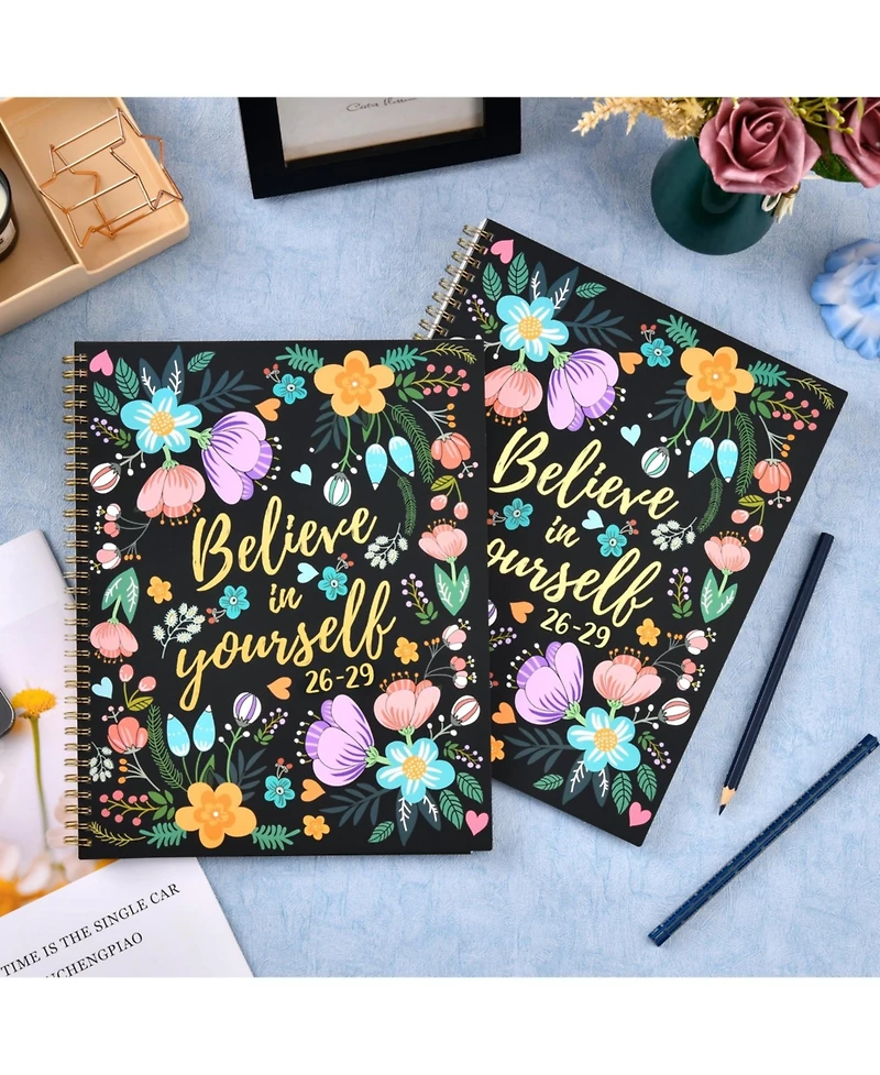 Gnuadz Monthly Planner 2026-2029 , 36-Month Tabs Pocket