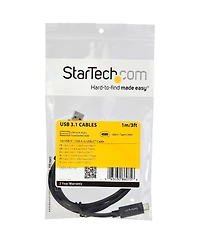 StarTech.com StarTech Usb to Usb C Cable - 3 ft / 1m - 10 Gbps - Usb-c to Usb-a - Usb 2.0 Cable