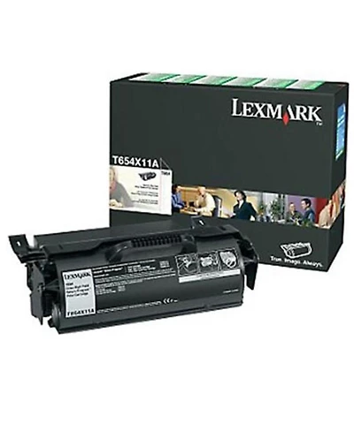 Lexmark T654X11A Toner Cartridge for T654 Series Printers, 36000 Pages Yield