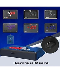 Mayflash MagicBoots-S5 Fps PS4 Adapter Arcade Joystick PS5 Converter for F300, F300 Elite, F500, F500 Elite, F500 Flat and More