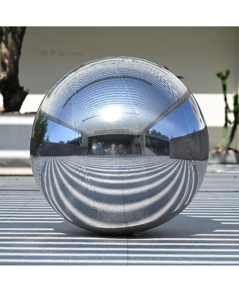 Yescom 32 inch Inflatable Mirror Ball Giant Disco Balloon Decoration