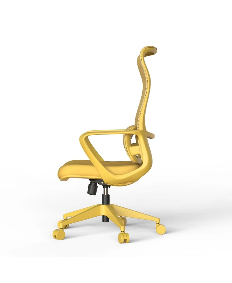 Streamdale Furniture Ergonomic Colorful High-Back Mesh Office Chair with Lumbar Support