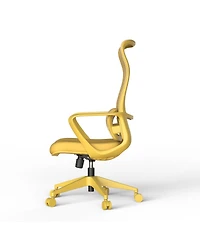 Streamdale Furniture Ergonomic Colorful High-Back Mesh Office Chair with Lumbar Support