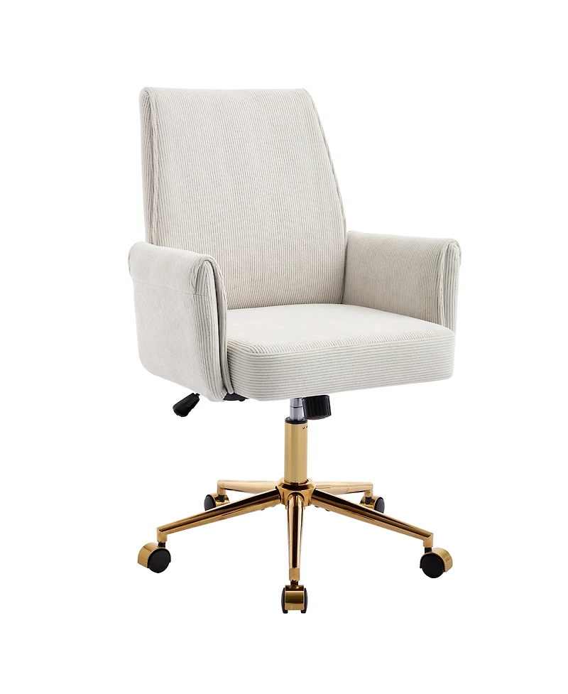 Streamdale Furniture Ergonomic Striped Mid-Back Office Chair