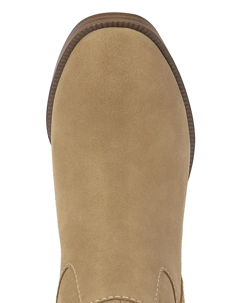 Lucky Brand Women's Adana Tall Chopout Block Heel Boots