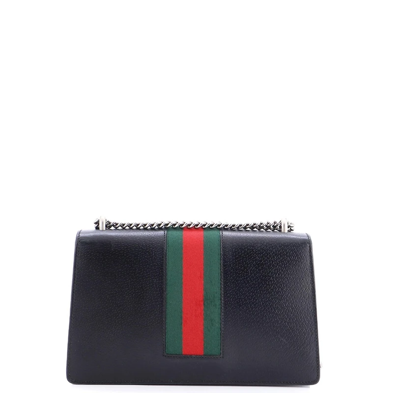 Pre-Owned Gucci Small Web Dionysus Bag Leather