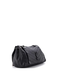Pre-Owned Saint Laurent Medium Nolita Satchel Matelasse Chevron Leather