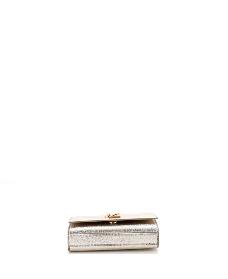 Pre-Owned Saint Laurent Small Classic Monogram Crossbody Bag Grainy Leather