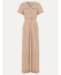 Phase Eight Women's Daniela V-Neck Short Sleeve Jumpsuit