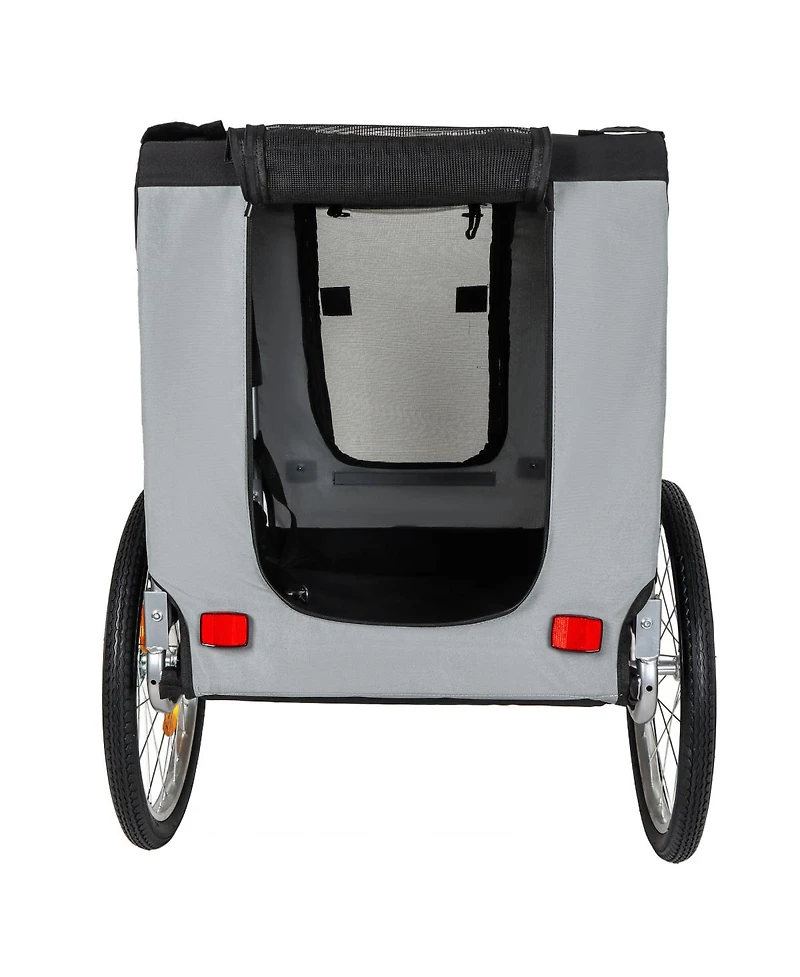 Streamdale Furniture Large Folding Dog Bike Trailer Capacity All-Terrain Pet Carrier