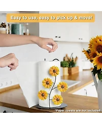 Yigii Sunflower Paper Towel Holder